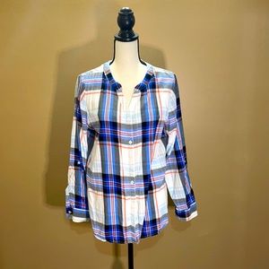 Croft & Barrow plaid button-down shirt